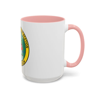 USCG Air Station Astoria (U.S. Coast Guard) Accent Coffee Mug