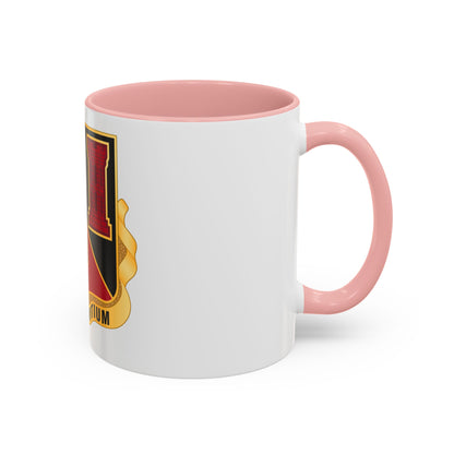 128 Engineer Battalion Nebraska National Guard (U.S. Army) Accent Coffee Mug