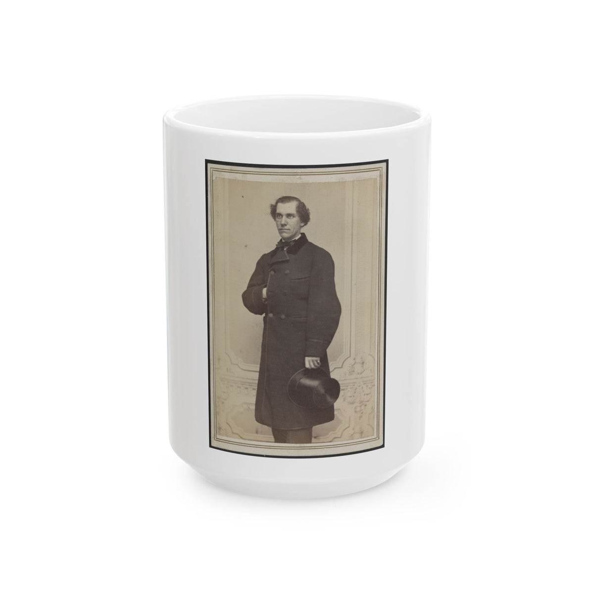 Unidentified Man With Hat (U.S. Civil War) White Coffee Mug