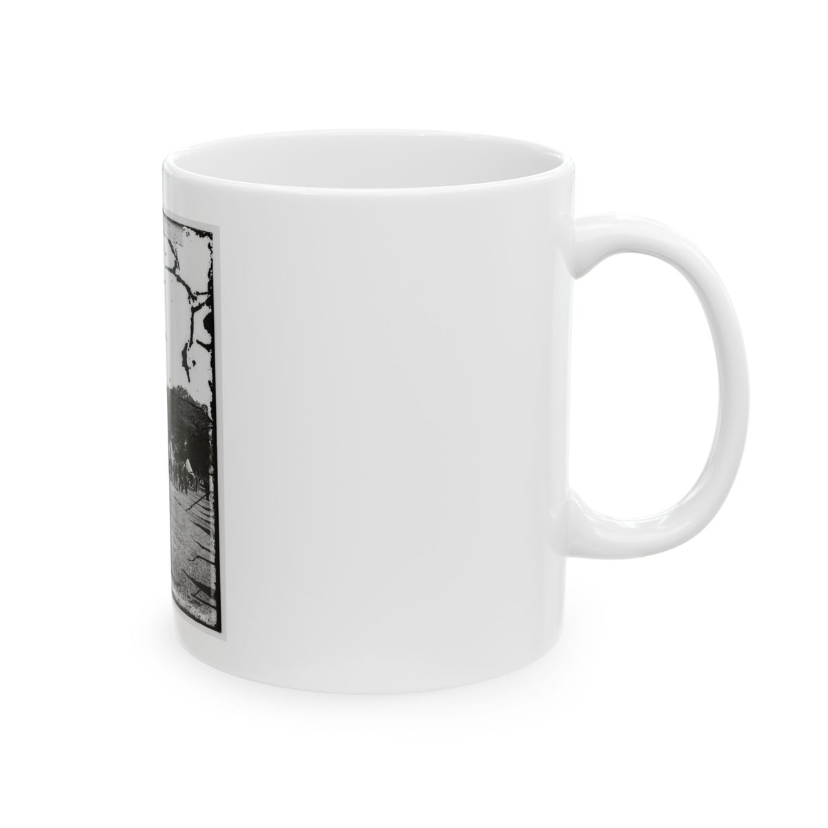 Battery Drill, U.S.A. (U.S. Civil War) White Coffee Mug