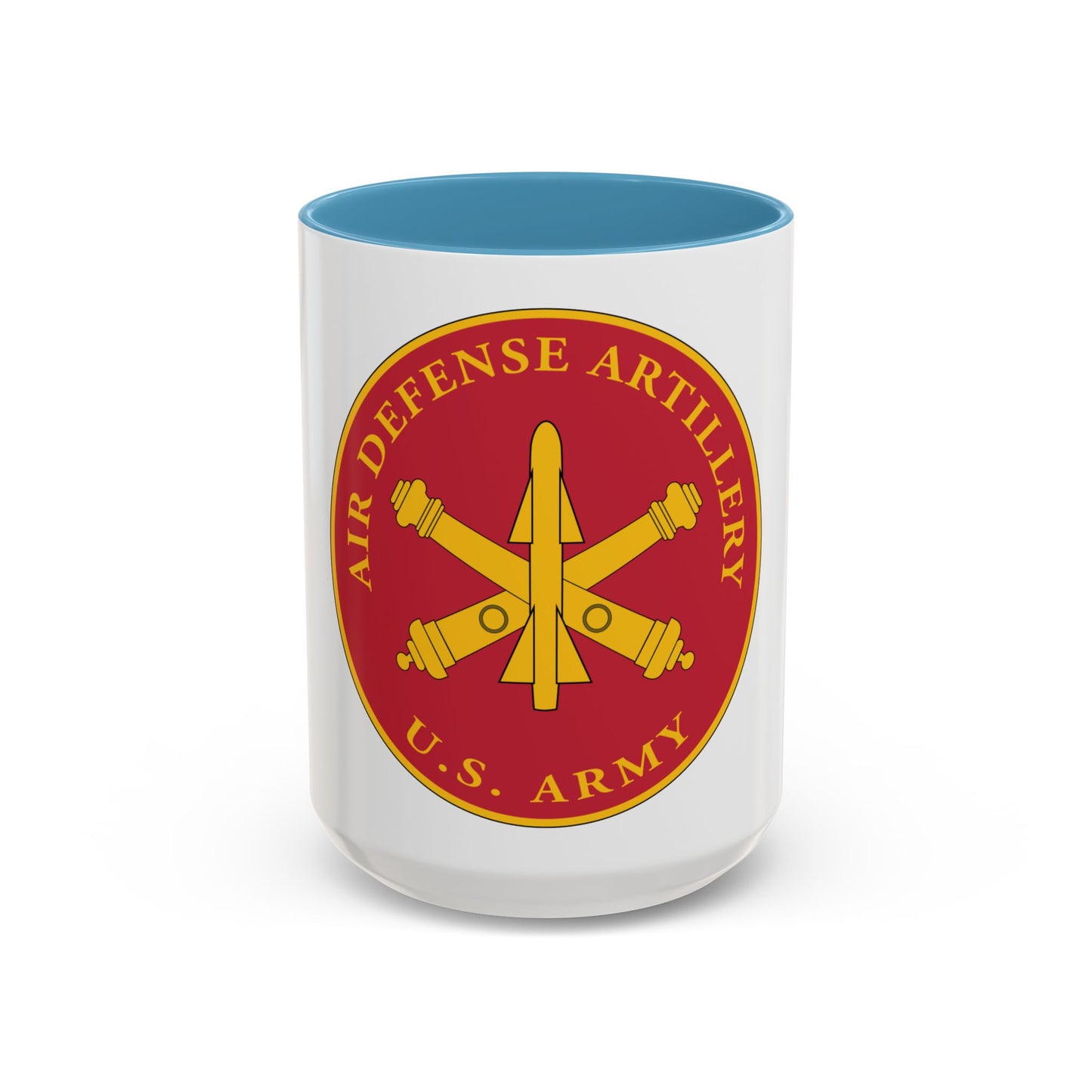 USAADAPLAQUE Air Defense Artillery Branch (U.S. Army) Accent Coffee Mug