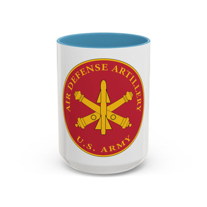 USAADAPLAQUE Air Defense Artillery Branch (U.S. Army) Accent Coffee Mug