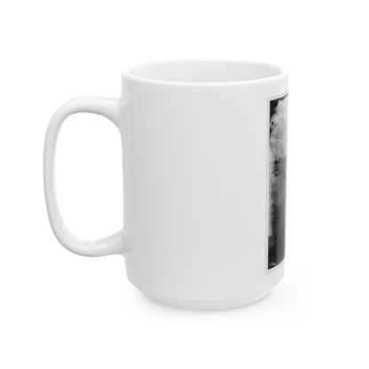 Fort Pulaski, Ga. Interior View Of Rear Parapet (U.S. Civil War) White Coffee Mug