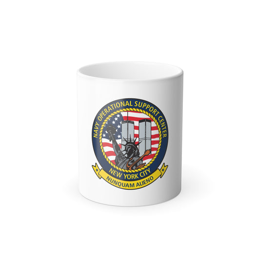 NOSC NYC (U.S. Navy) Color Changing Mug 11oz