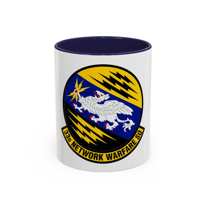 33 Network Warfare Squadron ACC (U.S. Air Force) Accent Coffee Mug