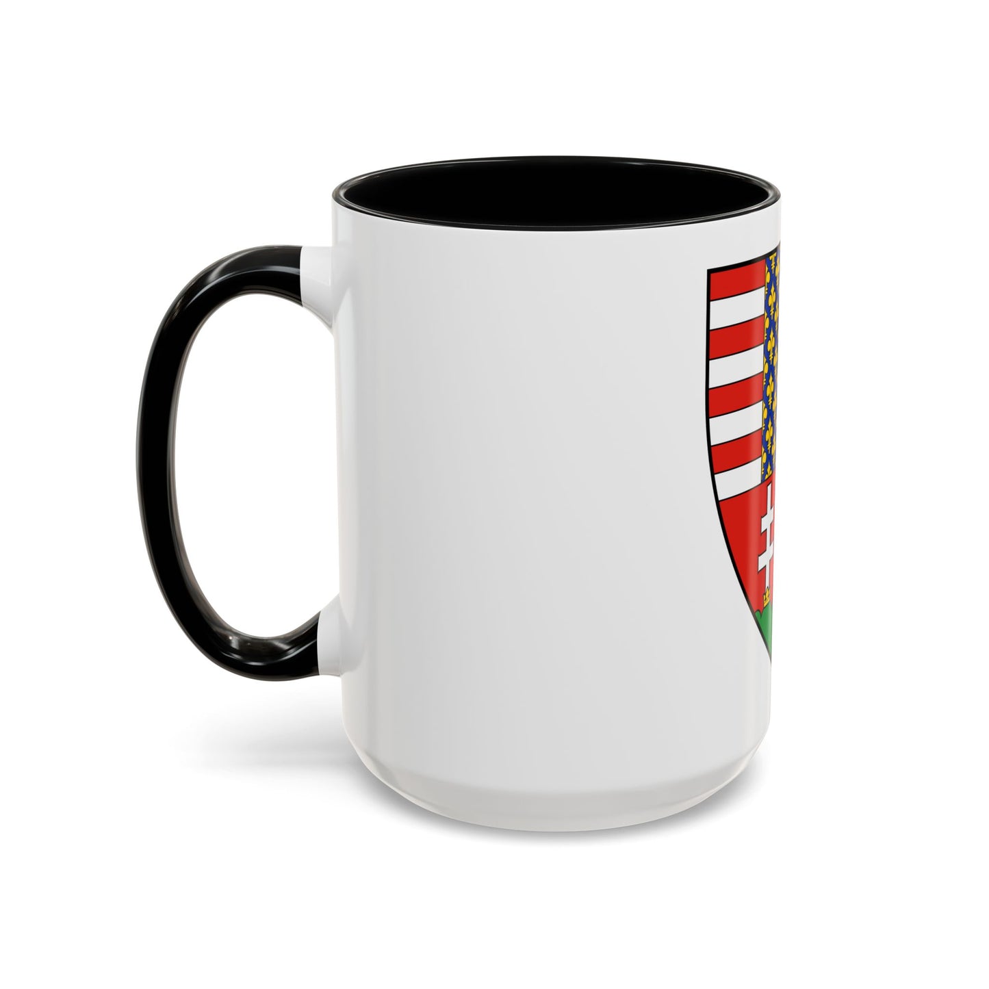 Coat of arms of Louis I of Hungary (1370) - Accent Coffee Mug