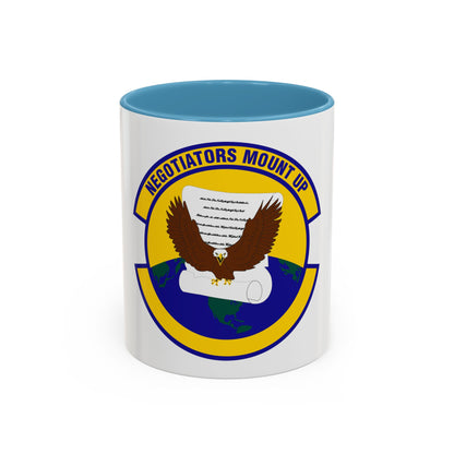 766 Enterprise Sourcing Squadron AFMC (U.S. Air Force) Accent Coffee Mug