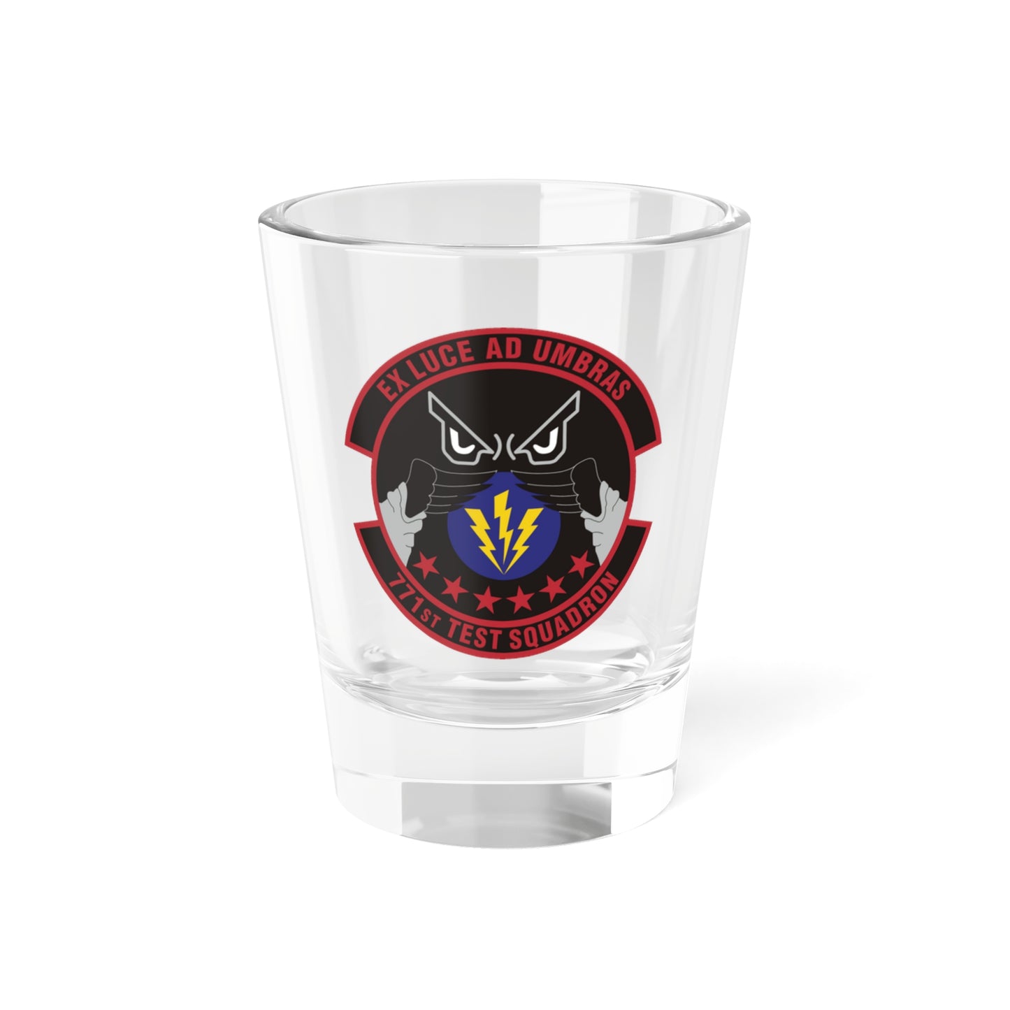 771st Test Squadron (U.S. Air Force) Shot Glass 1.5oz