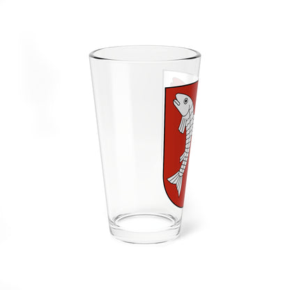 Rodersdorf-blazon (Switzerland) (Coat of Arms) Pint Glass 16oz