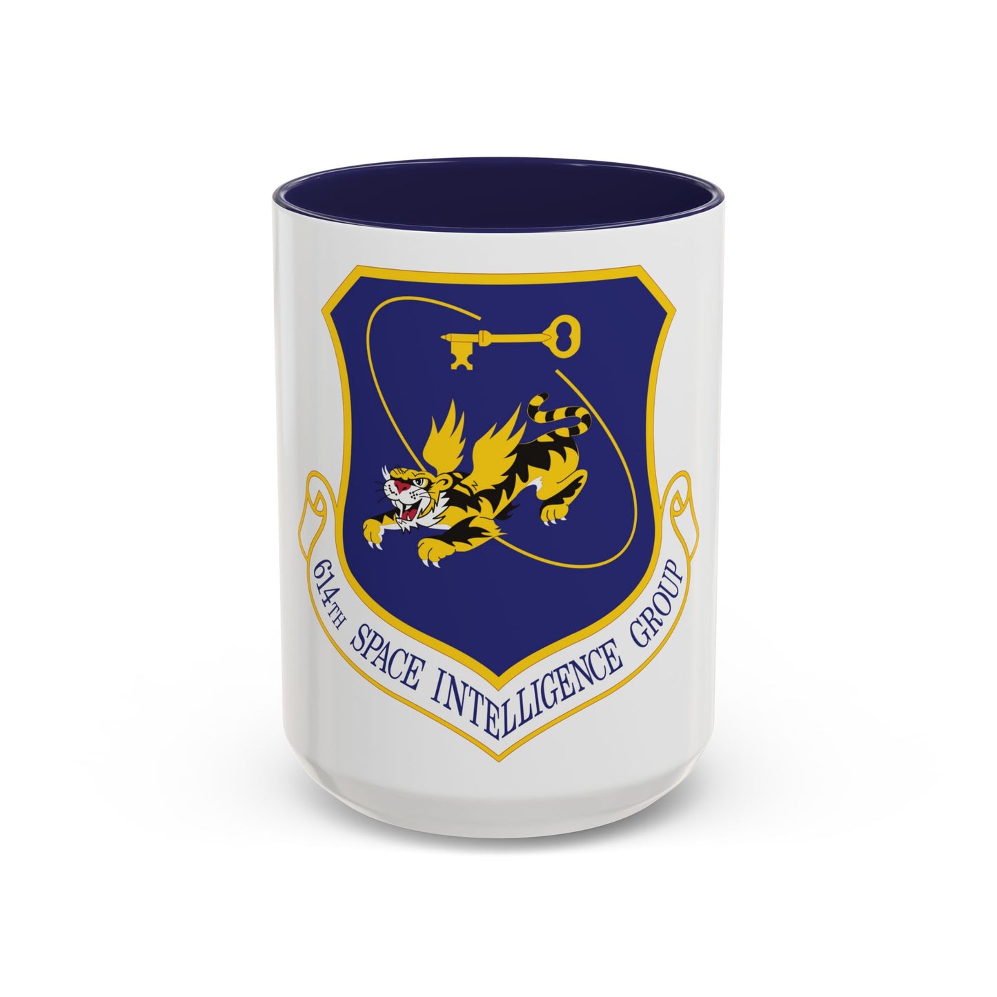 614th Space Intelligence Group (U.S. Air Force) Accent Coffee Mug