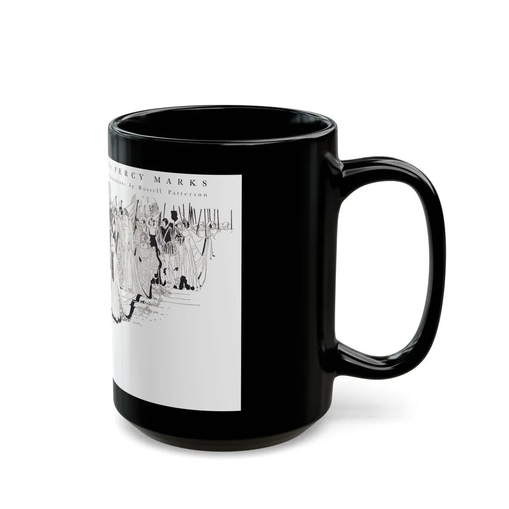 Fraternities, College Humor, September 1926 - Black Coffee Mug-Go Mug Yourself