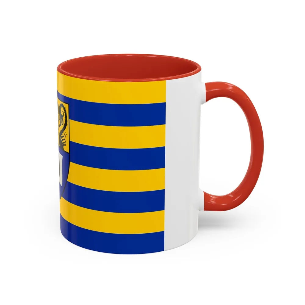 Flag of Dueren Germany - Accent Coffee Mug-Go Mug Yourself