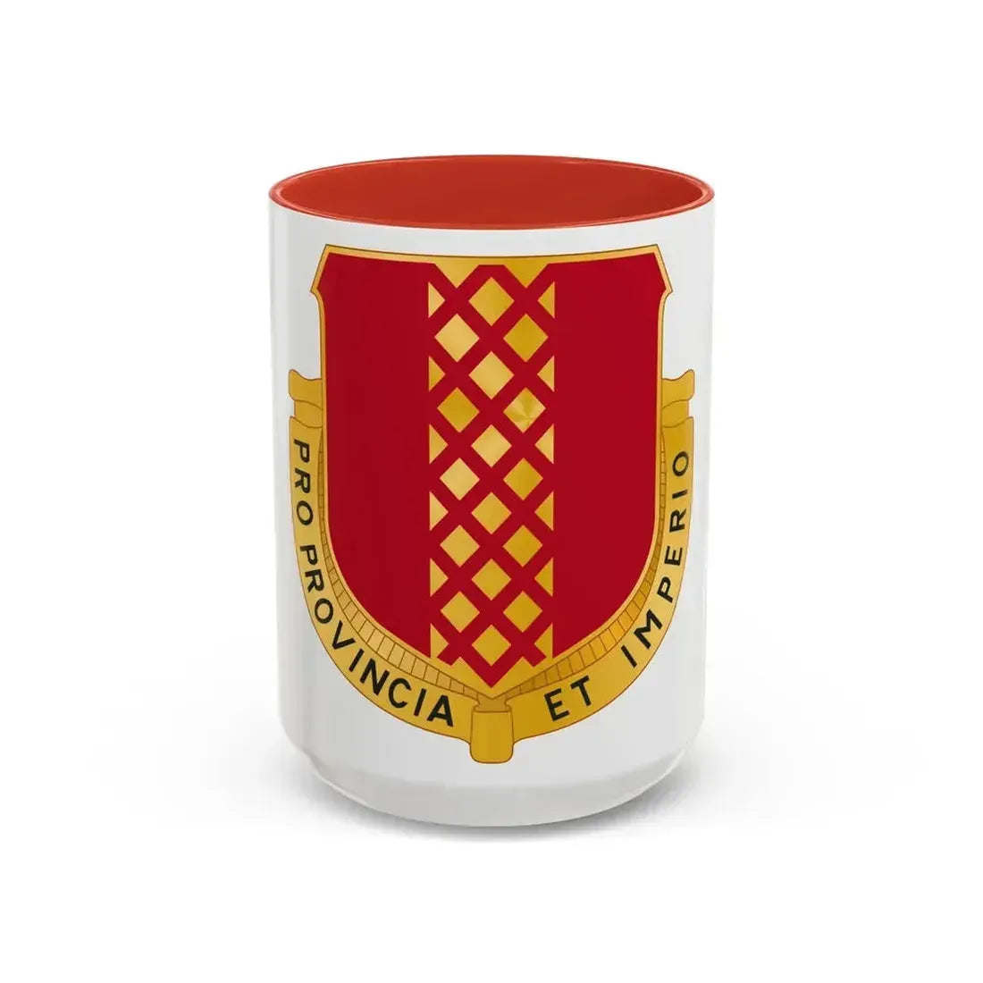 951st Antiaircraft Artillery Gun Battalion (U.S. Army) Accent Coffee Mug 15oz Red - Go Mug Yourself