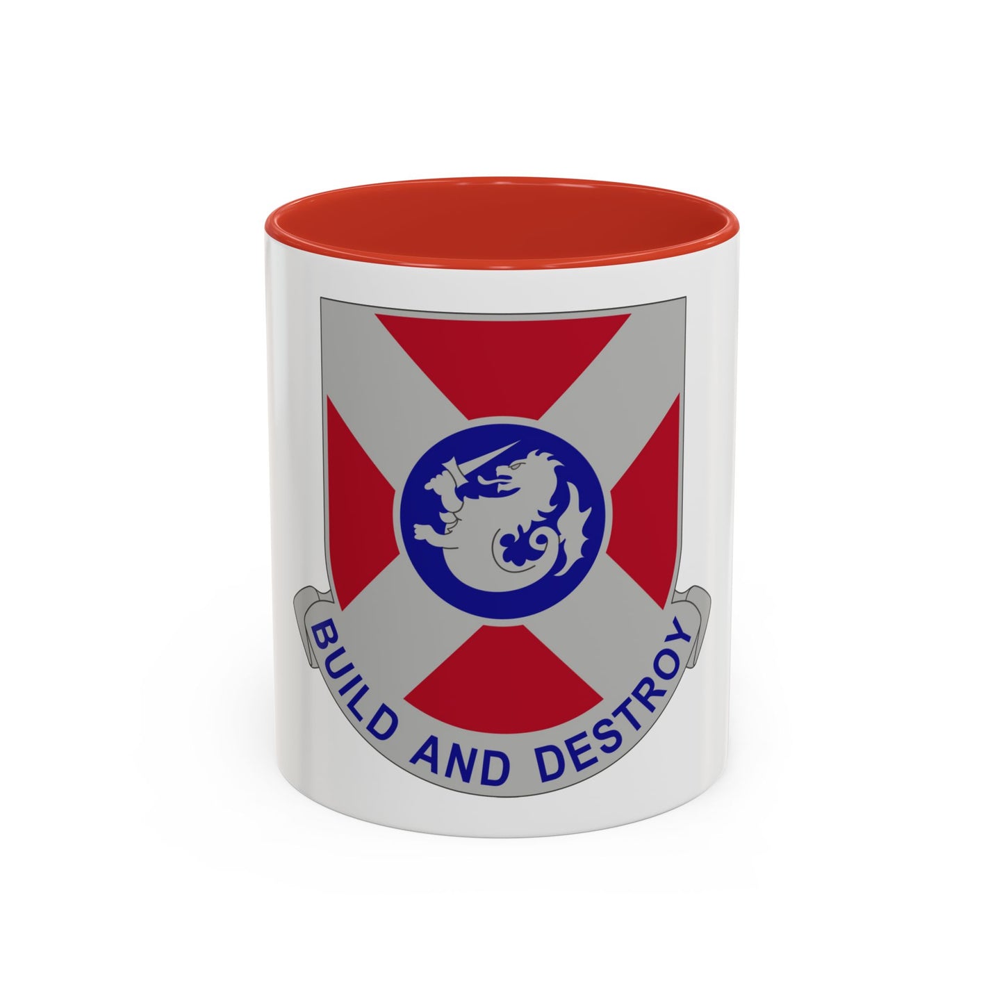 391 Engineer Battalion (U.S. Army) Accent Coffee Mug
