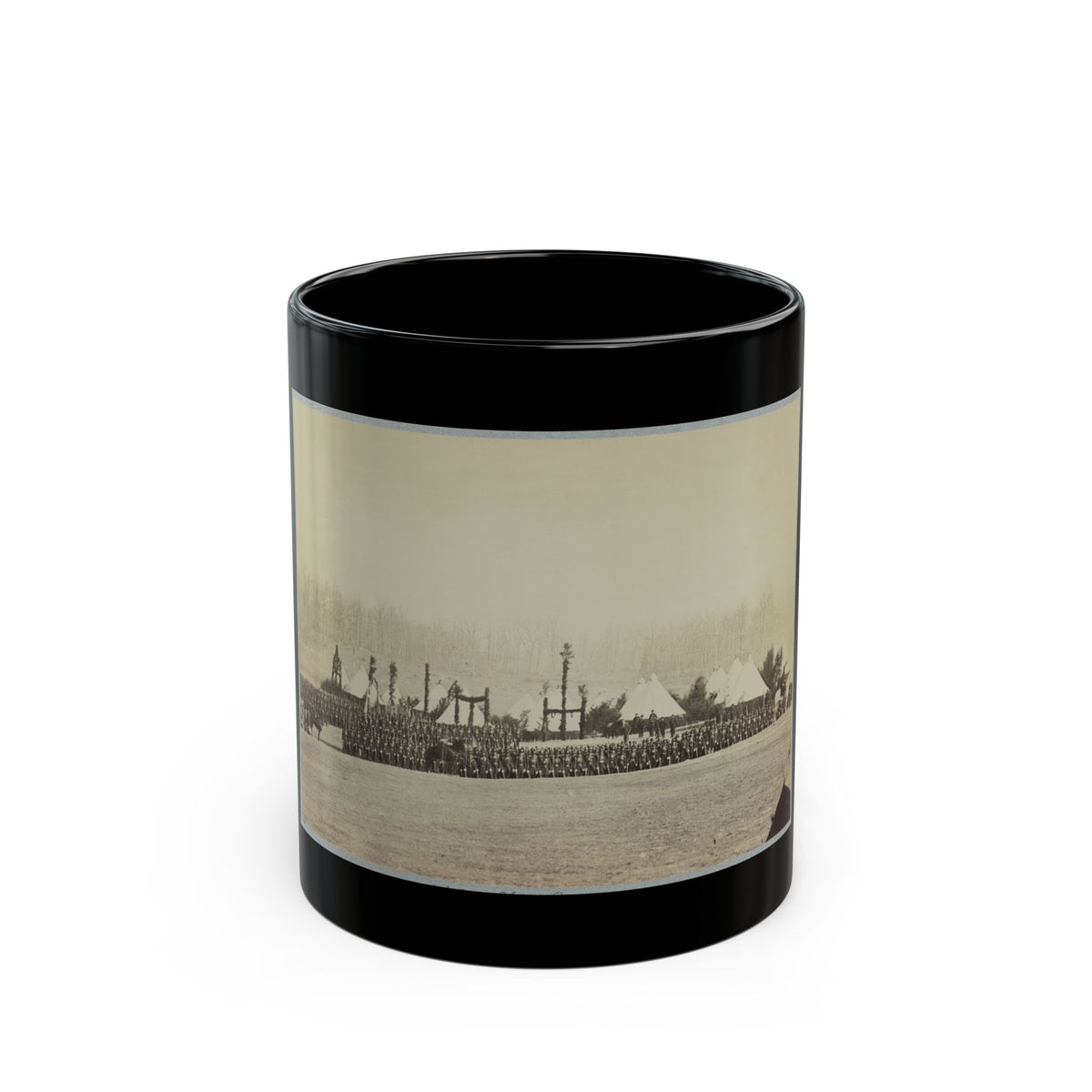 17th New York Infantry (U.S. Civil War) Black Coffee Mug