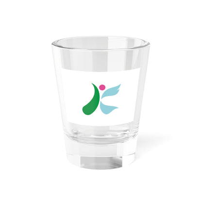 Flag of Kōnosu Saitama (Japan) Shot Glass 1.5oz