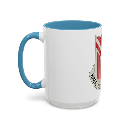 554 Engineer Battalion (U.S. Army) Accent Coffee Mug