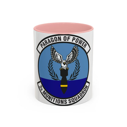 2d Munitions Squadron (U.S. Air Force) Accent Coffee Mug