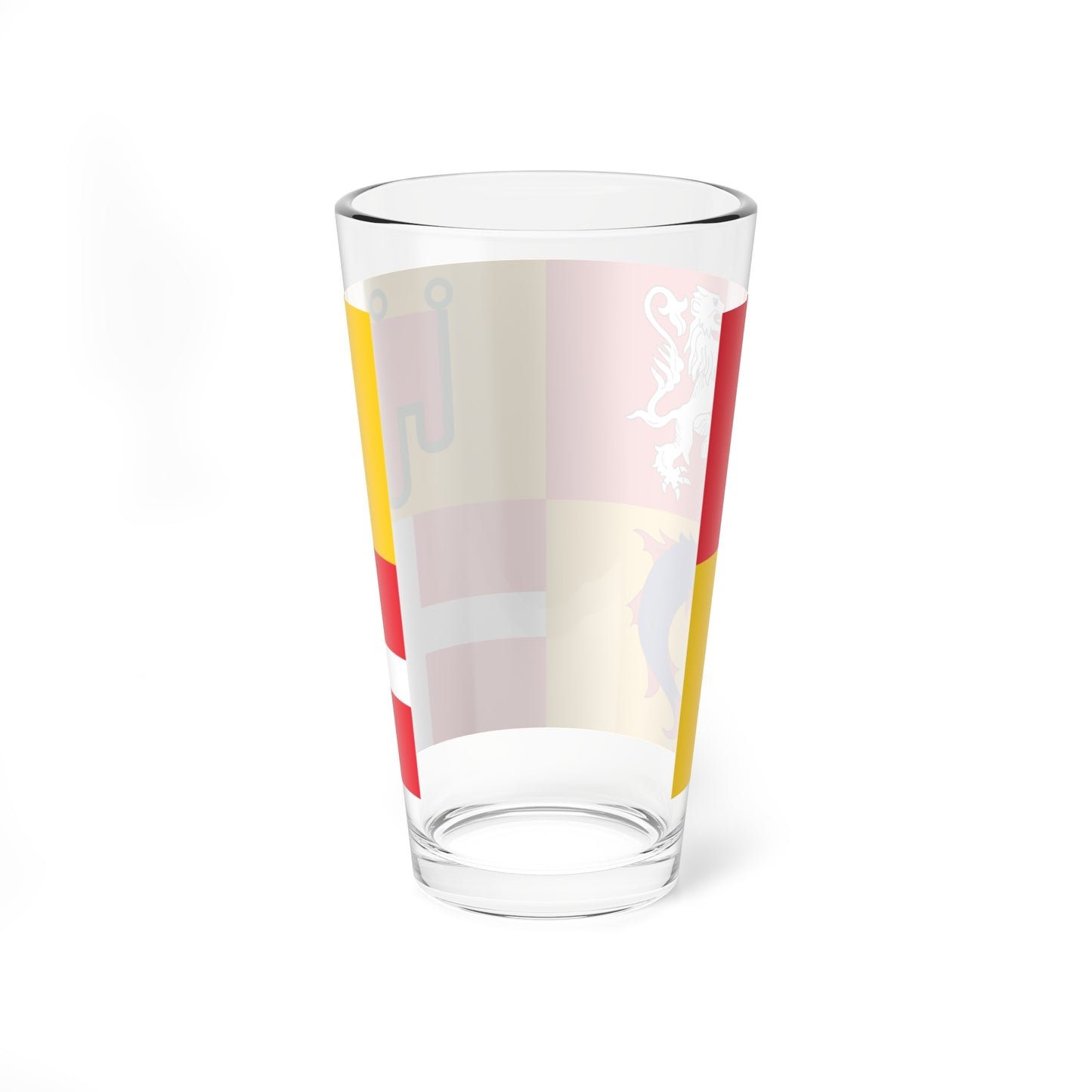 Flag of Auvergne-Rhone-Alpes incorrect (France) Pint Glass 16oz