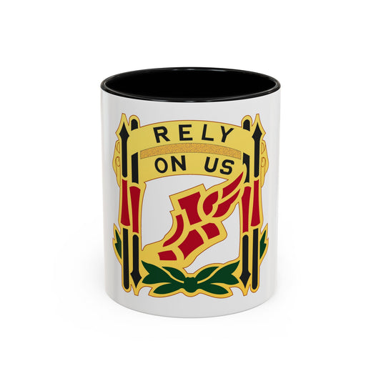 62 Maintenance Battalion (U.S. Army) Accent Coffee Mug