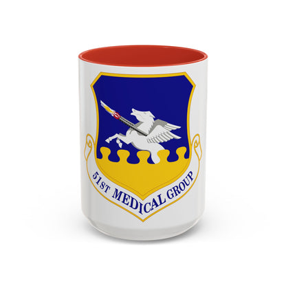 51st Medical Group (U.S. Air Force) Accent Coffee Mug