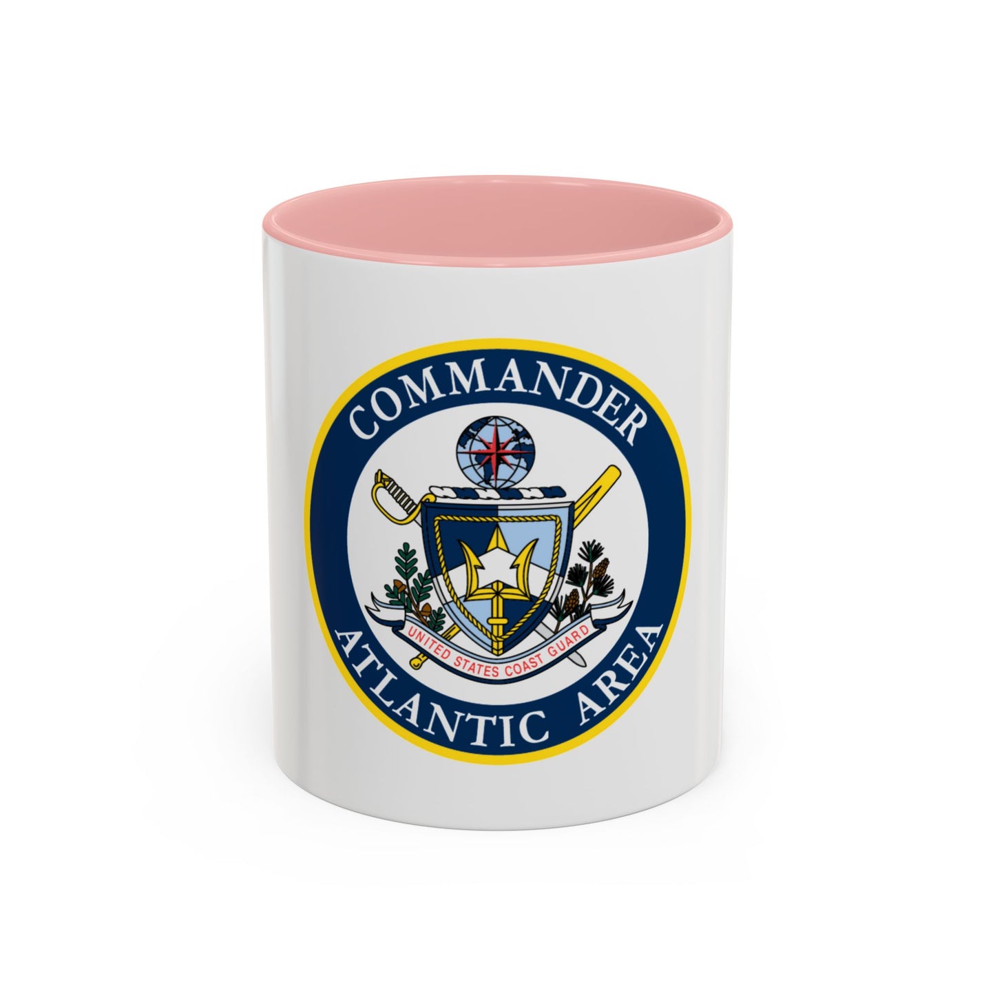 COMMANDER ATLANTIC AREA (U.S. Coast Guard) Accent Coffee Mug
