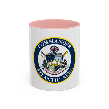 COMMANDER ATLANTIC AREA (U.S. Coast Guard) Accent Coffee Mug