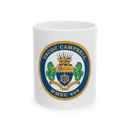 USCGC Campbell WMEC 909 (U.S. Coast Guard) White Coffee Mug