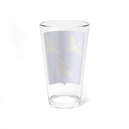 Föglö.vaakuna (Finland) (Coat of Arms) Pint Glass 16oz