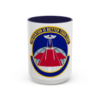 56 Operational Medical Readiness Squadron AETC (U.S. Air Force) Accent Coffee Mug