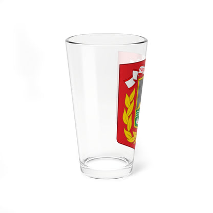 Seal of Wonosobo Regency (Indonesia) (Coat of Arms) Pint Glass 16oz