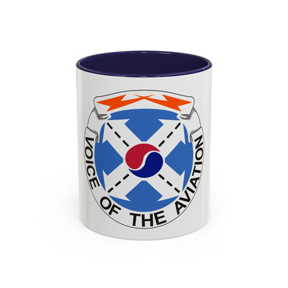 125th Air Traffic Control Battalion (U.S. Army) Accent Coffee Mug