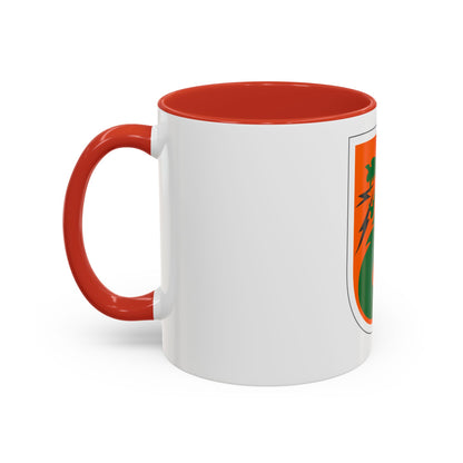 5th Signal Command (U.S. Army) Accent Coffee Mug