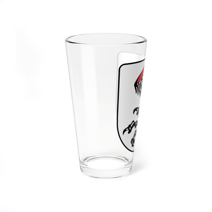 DEU Aindling COA (Germany) (Coat of Arms) Pint Glass 16oz