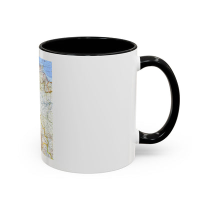 South America - Northwestern (1964) (Map) Accent Coffee Mug