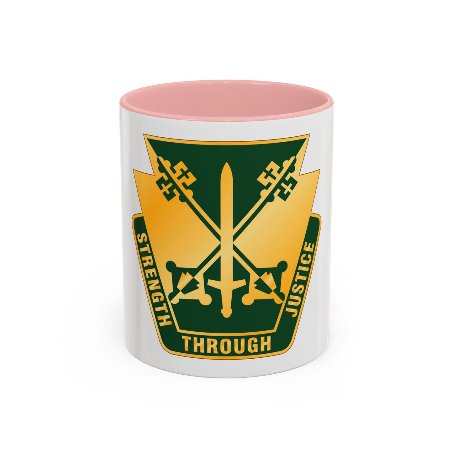 165 Military Police Pennsylvania National Guard (U.S. Army) Accent Coffee Mug