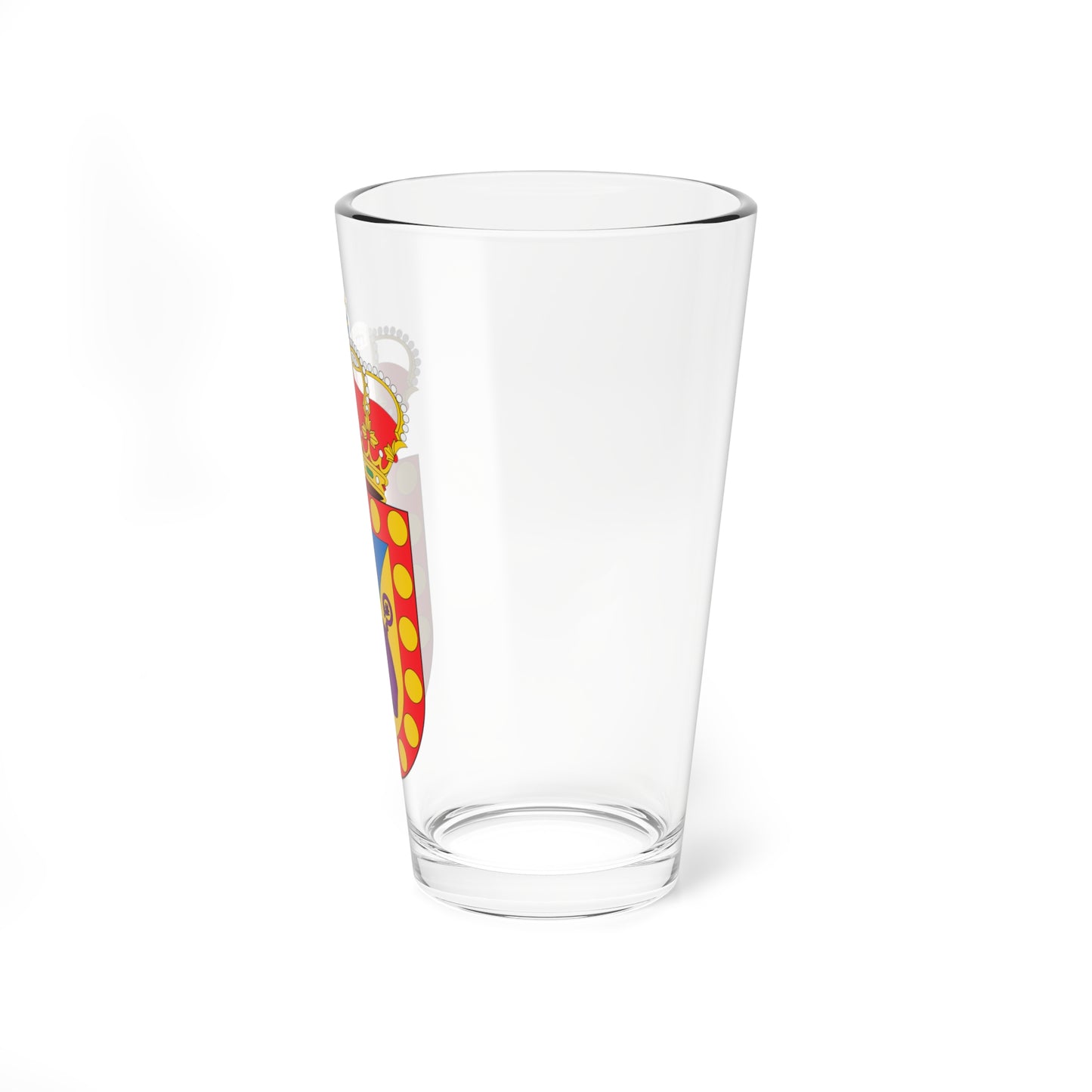 Escudo de Abia de la Obispalía Cuenca (Spain) (Coat of Arms) Pint Glass 16oz
