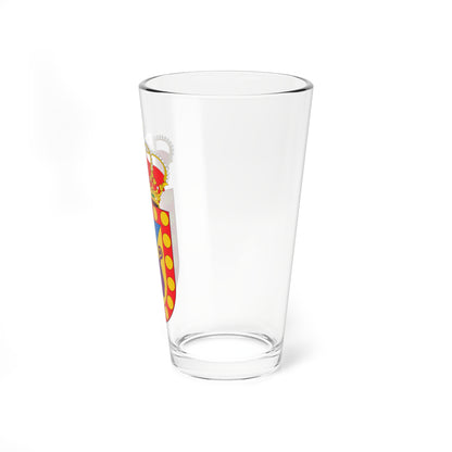 Escudo de Abia de la Obispalía Cuenca (Spain) (Coat of Arms) Pint Glass 16oz