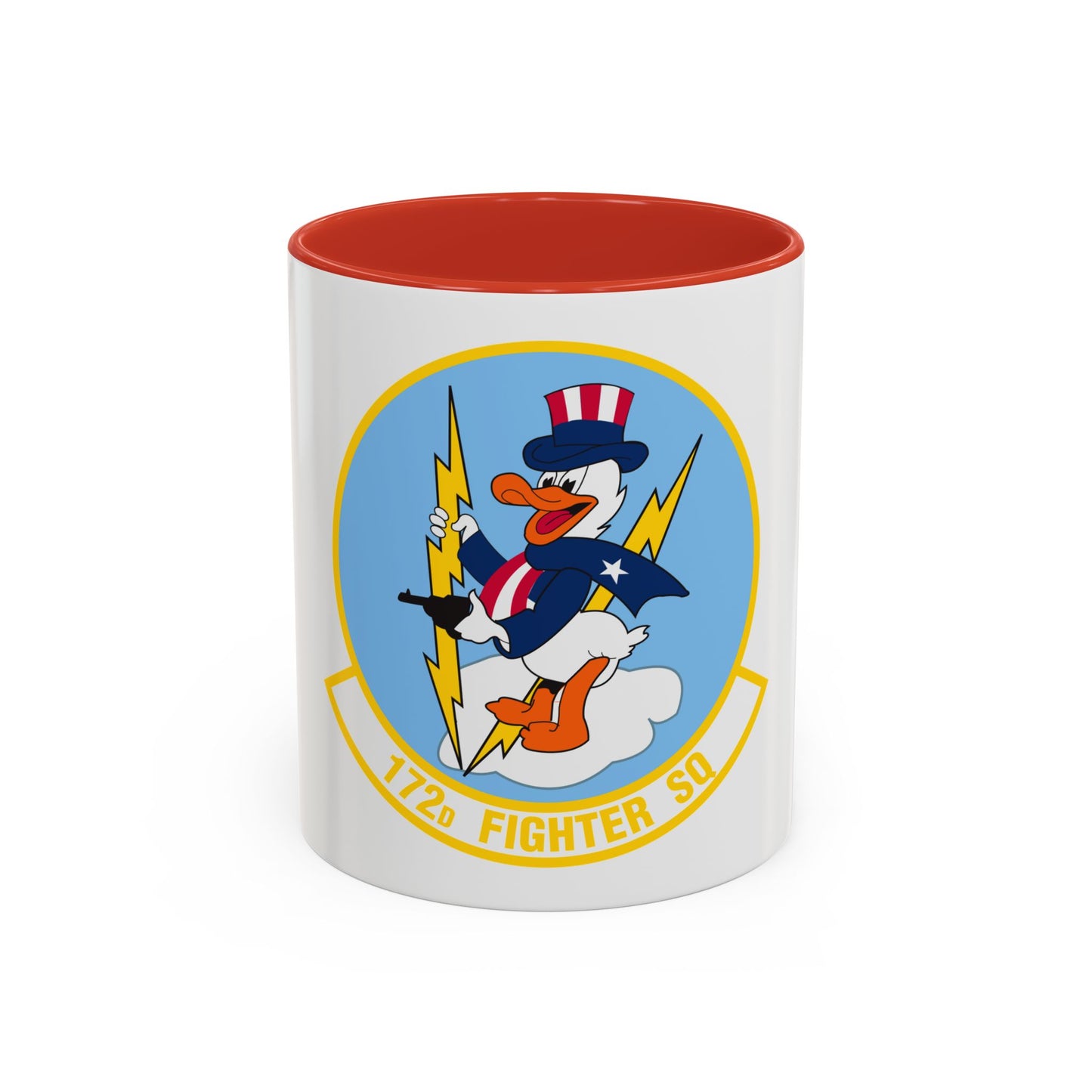 172 Fighter Squadron (U.S. Air Force) Accent Coffee Mug