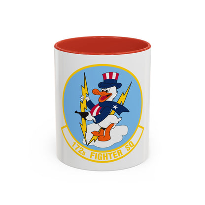 172 Fighter Squadron (U.S. Air Force) Accent Coffee Mug
