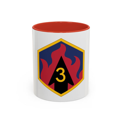 3rd Chemical Brigade (U.S. Army) Accent Coffee Mug