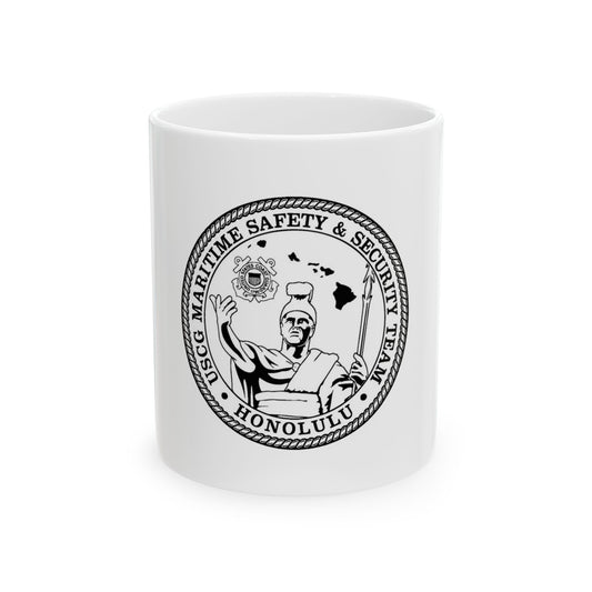 USCG MSST Honolulu (U.S. Coast Guard) White Coffee Mug
