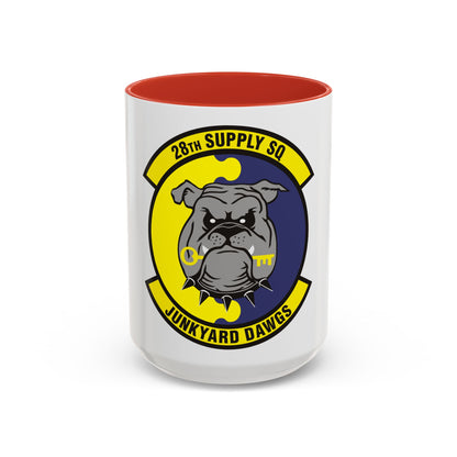 28th Supply Squadron (U.S. Air Force) Accent Coffee Mug