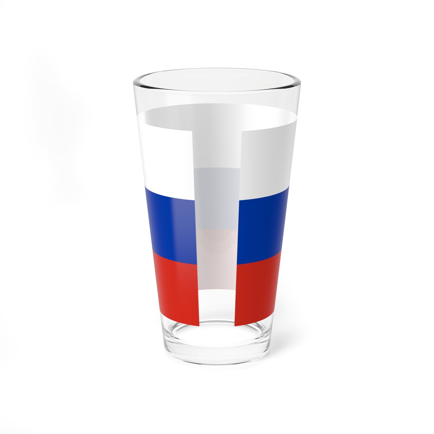 Flag of Russia 1-2 (Russia) Pint Glass 16oz