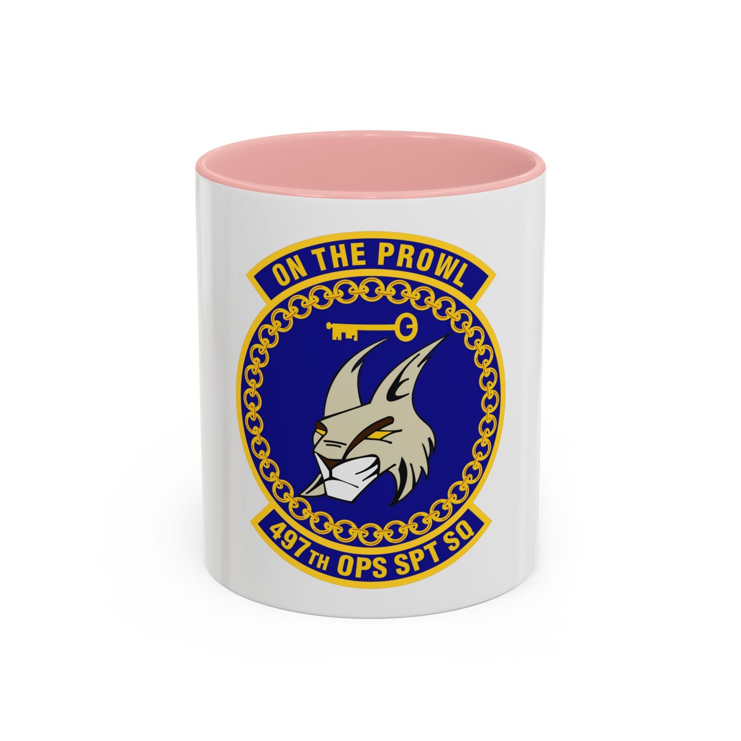 497 Operations Support Squadron ACC (U.S. Air Force) Accent Coffee Mug