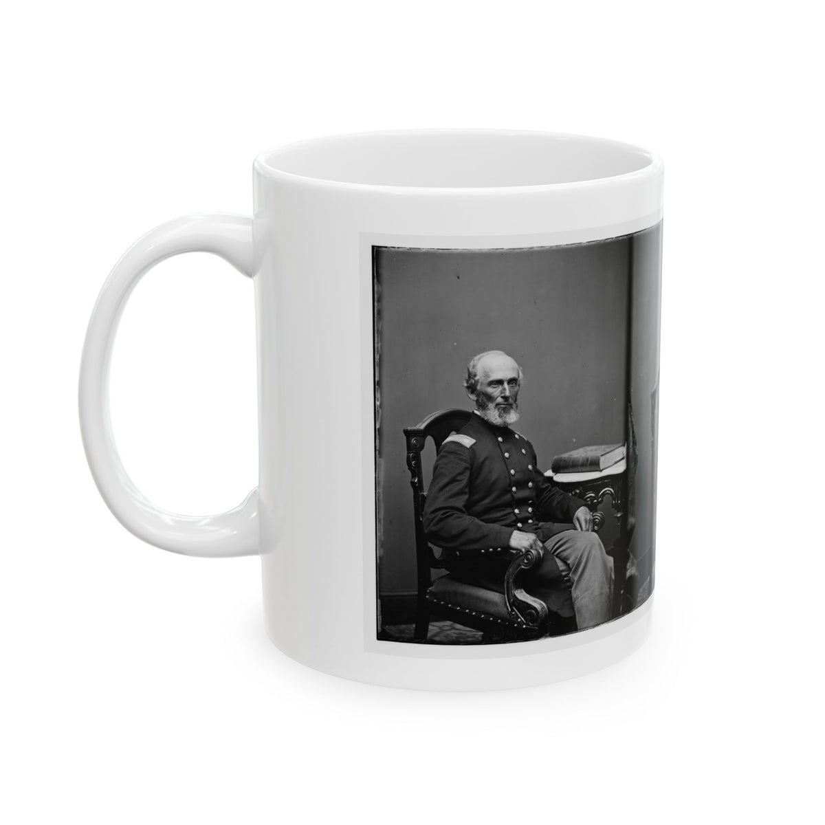A.H. White (U.S. Civil War) White Coffee Mug