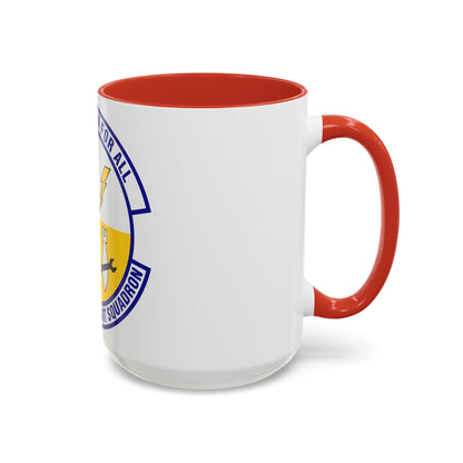 633d Force Support Squadron (U.S. Air Force) Accent Coffee Mug