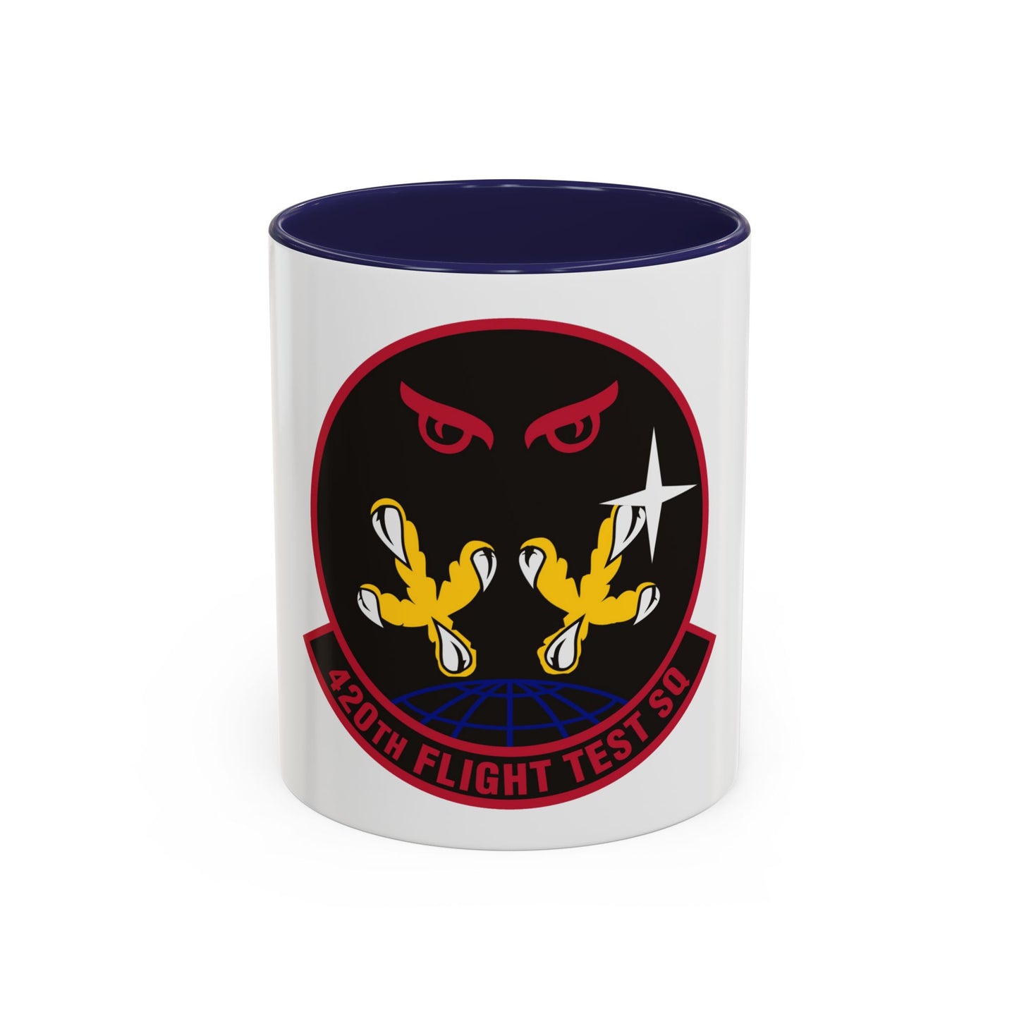 420 Flight Test Squdron AFMC (U.S. Air Force) Accent Coffee Mug