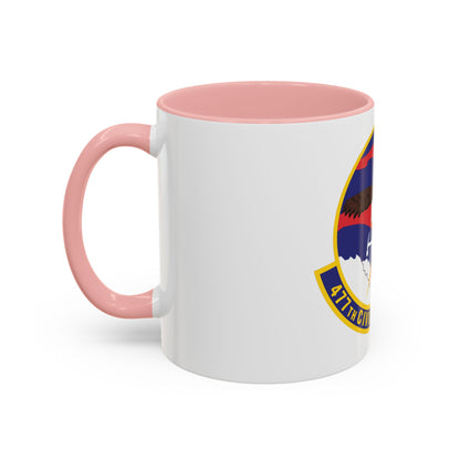 477th Civil Engineer Squadron (U.S. Air Force) Accent Coffee Mug