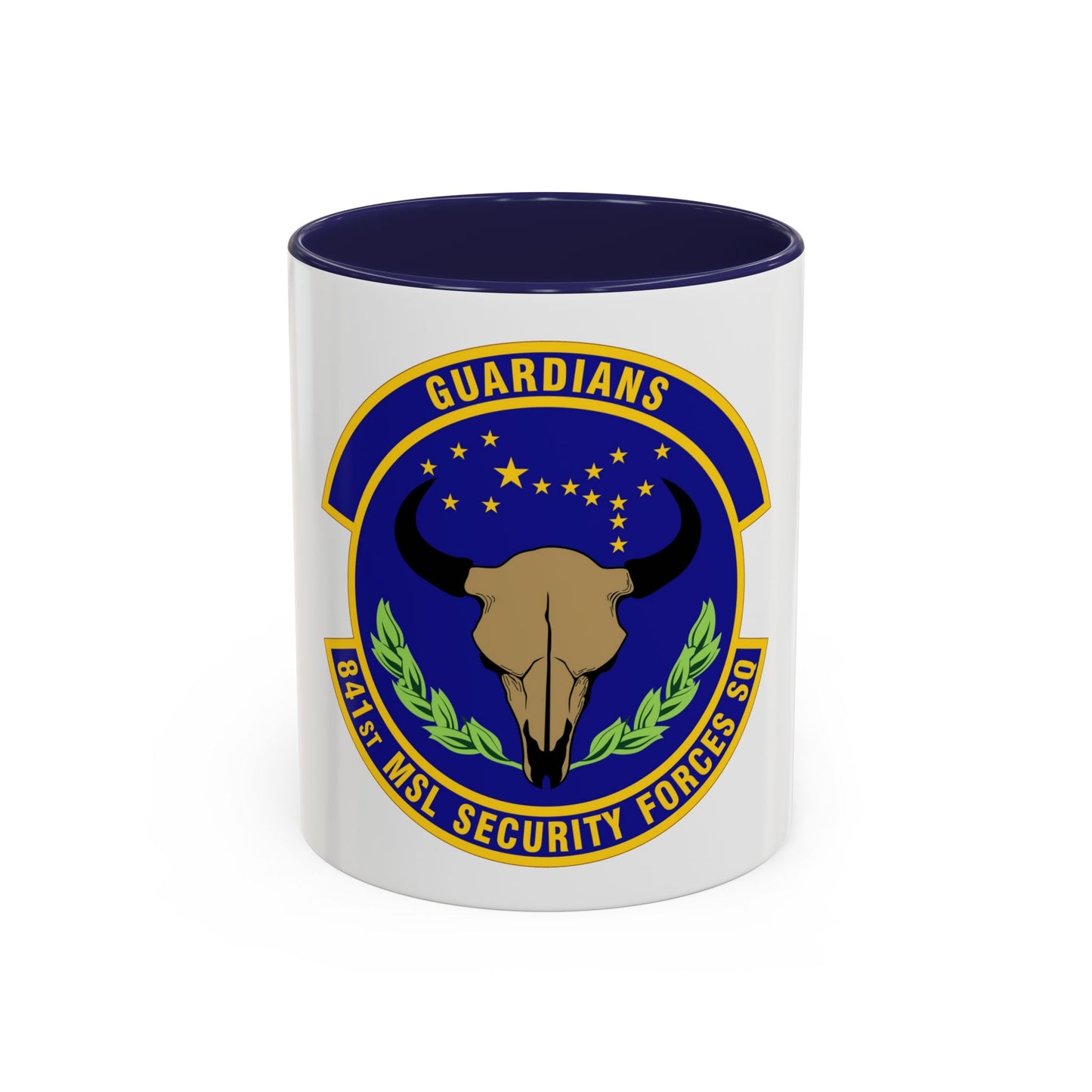 841 Missile Security Forces Squadron AFGSC (U.S. Air Force) Accent Coffee Mug